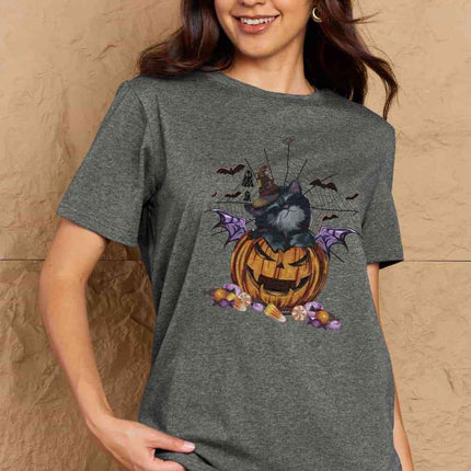 Simply Love Full Size Jack-O'-Lantern Graphic T-Shirt