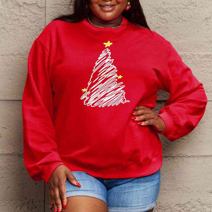 Simply Love Full Size Graphic Sweatshirt