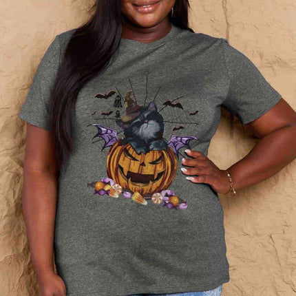 Simply Love Full Size Jack-O'-Lantern Graphic T-Shirt