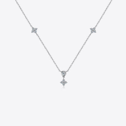 Moissanite 925 Sterling Silver Necklace