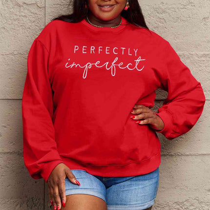 Simply Love Full Size Graphic Round Neck Sweatshirt