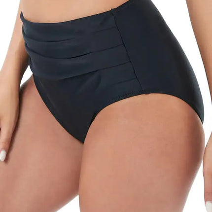 Nuevos bañadores calzoncillos plisados ​​conservadores para mujer. 