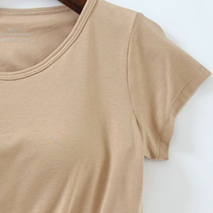 Round Neck Short Sleeve T-Shirt