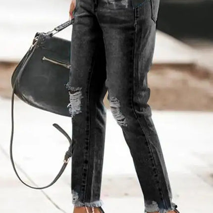 Vaqueros pitillo totalmente moldeadores de talle alto para mujer 