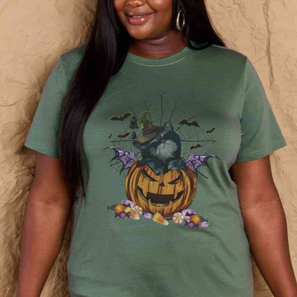 Simply Love Full Size Jack-O'-Lantern Graphic T-Shirt