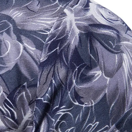 Men's Casual Dress Shirt Button Down Shirts Long-Sleeve Work Shirt Spread Collar Tops