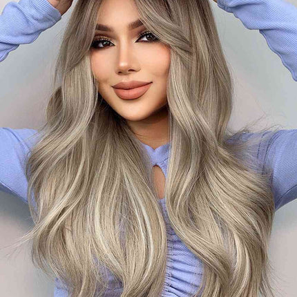 Full Machine Long Wave Wigs 26''