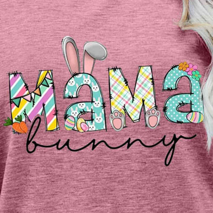 MAMA BUNNY Easter Graphic Tee