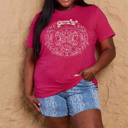 Simply Love Full Size GEMINI Graphic T-Shirt