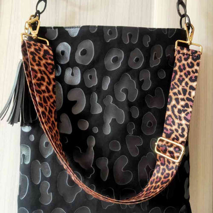 Adored PU Leather Shoulder Bag with Tassel - Vickie Lynn's