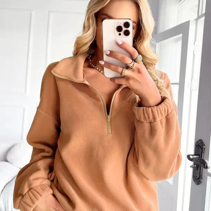 Suéter de moda con temperamento de ocio y vacaciones para mujer 