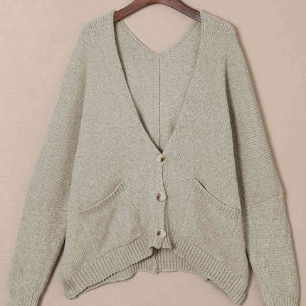 Button Down Cardigan with Pockets