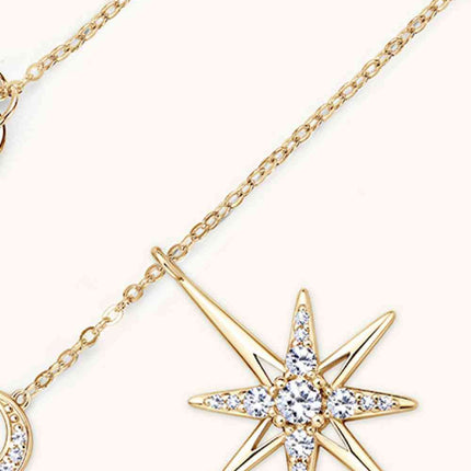 Moissanite 925 Sterling Silver Necklace