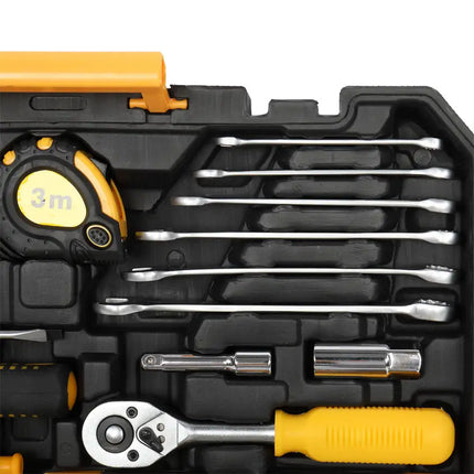 198pc Tool Set Black & Yellow