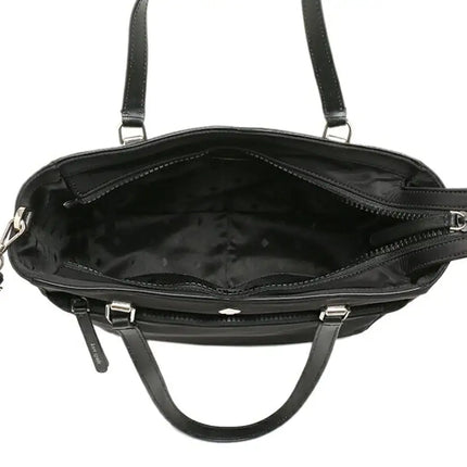 NEW Kate Spade Black Jae Medium Nylon Satchel Crossbody Bag