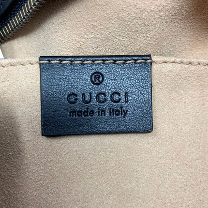 NEW Gucci Black Marmont Small Matelasse Crossbody Shoulder Bag