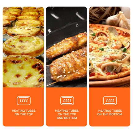 WEESTA Air Fryer Toaster Oven 24 Quart - 7-In-1 Convection Oven with Air Fry, Roast, Toast, Broil & Bake Function - Air Fry Toaster Oven for Countertop - Kitchen Appliances for Cooking Chicken, Steak