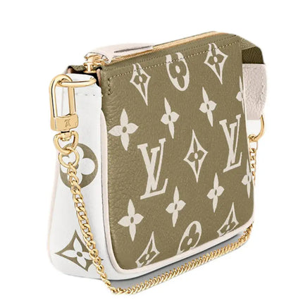 NEW Louis Vuitton LV Monogram Empreinte Leather Mini Pochette Accessories Clutch Bag Spring In The City