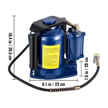 Heavy Duty Auto Truck RV Repair Manual Air Hydraulic Bottle Jack 20/32/50 Ton
