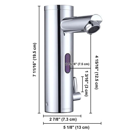 1 Hole Faucet/CHR Sensor Hot/Cold