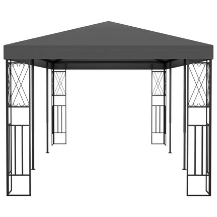 Gazebo 118.1"x236.2" Anthracite Fabric
