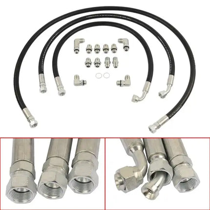 Upgraded Allison Transmission Cooler Lines for 2001-2005 Chevrolet/GMC 6.6L Duramax Diesel LB7/LLY DP0153; 21101404