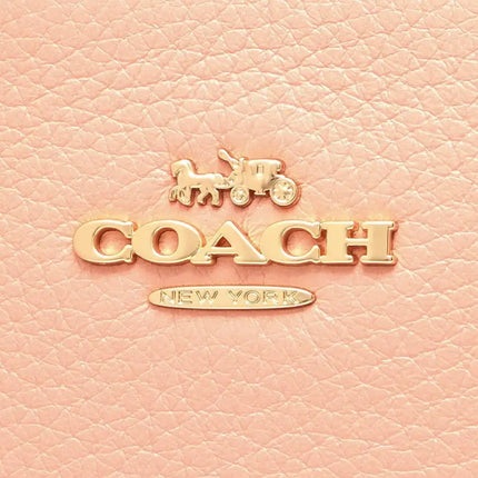 NEW Coach Pink Mini Leather Camera Crossbody Bag