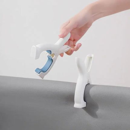 New style quilt drying clips Wholesale multi-functional clothes drying clips Balcony windproof clip Cute rabbit ear quilt drying holder