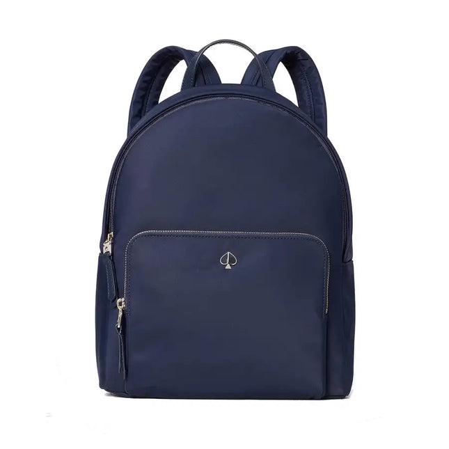 Kate Spade Women's Taylor Backpack Rich Navy Durable Woven Nylon Bag