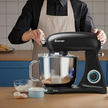 7 Quart 800W 6-Speed Electric Tilt-Head Food Stand Mixer