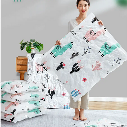 2pcs Vacuum Storage Bag Vacuum Compression Bag Storage Bag Quilt Clothes Storage