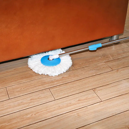 360° Spin Mop with Bucket Set Dual Heads Floor Cleaning System Home Clean Tools