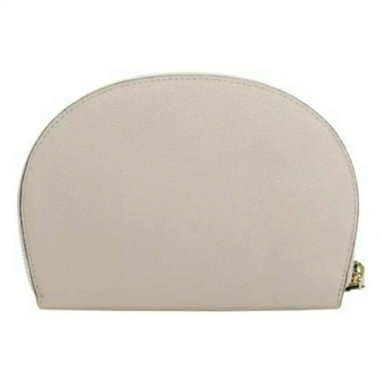 NEW Kate Spade Beige Larchmont Avenue Shara Leather Wristlet Clutch Bag