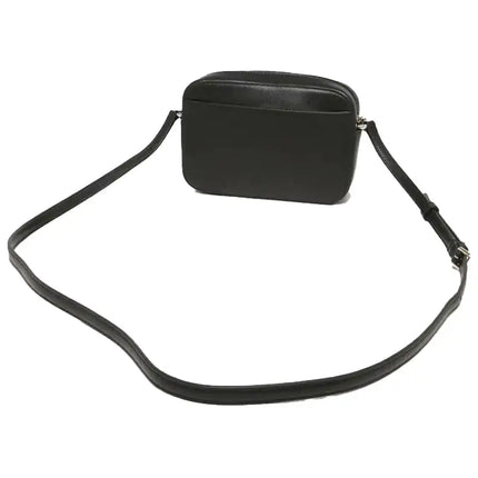 NEW Kate Spade Black Staci Mini Crossgrain Leather Camera Crossbody Bag
