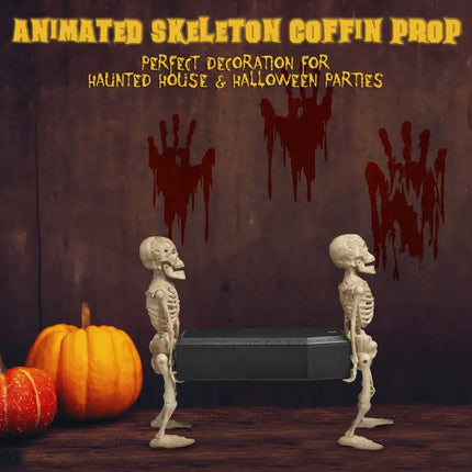 ghost carrying coffin