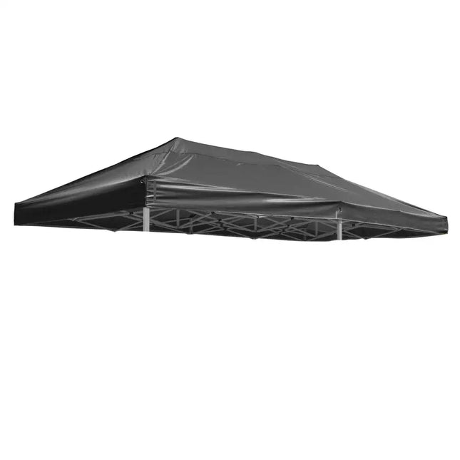 Gazebo plegable con dosel EZ Pop Up de 9,6*19,1 pies/negro