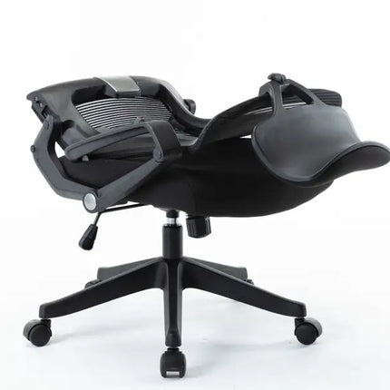 Free Shipping Mesh Office Chair, High Back Chair - Adjustable Headrest with Arms,  Lumbar Support