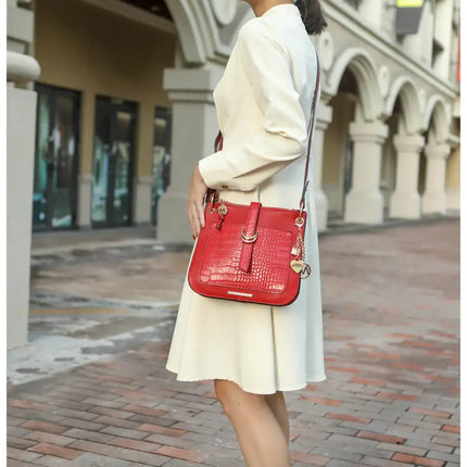 MKF Collection Kiltienne Crossbody Handbag Vegan Leather Women by Mia K