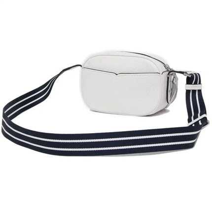 NEW Kate Spade Navy Denim multi Kourtney Denim Camera Crossbody Bag