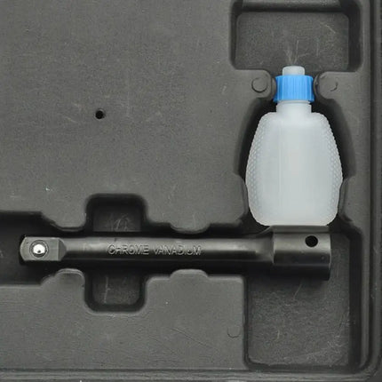 16 Pc 1/2 Air Impact Tool Kit Set Wrench & Sockets"