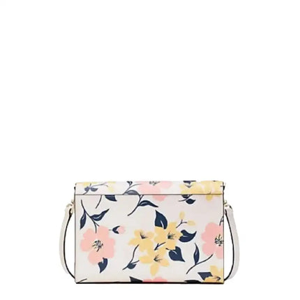 NEW Kate Spade Cream Multi Carson Convertible Floral Print Leather Crossbody Bag