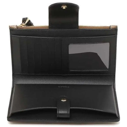 NEW Coach Brown Tech Phone Wallet Monogram Signature Canvas Wallet Clutch Bag