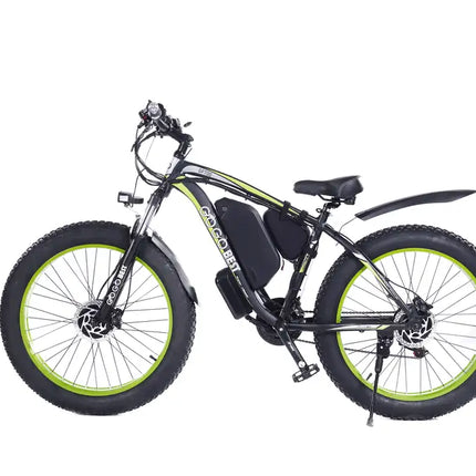 hot selling GOGOBEST GF700 26*4.0 Fat Tire Electric Mountain Bike 50km/h 1000w Dual Motor 48V 17.5Ah electric dirt bike