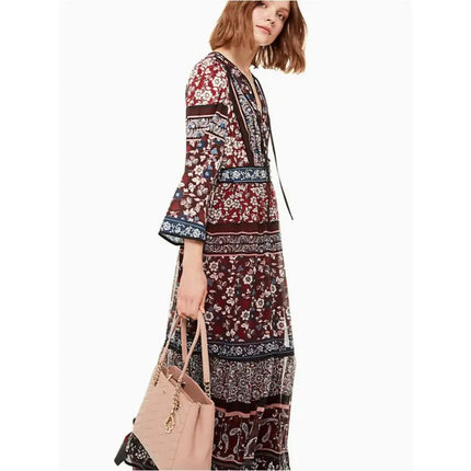 NEW Kate Spade Beige Ginger Tea Reese Park Small Courtnee Quilted Leather Tote Shoulder Bag