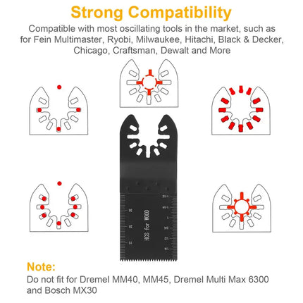 20 Saw Blade Metal Oscillating Multitool Cutter Fit for Fein Multimaster Multi-Max Dewalt