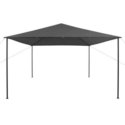 Gazebo 157.5"x157.5"x106.3" Anthracite 180 g/m?