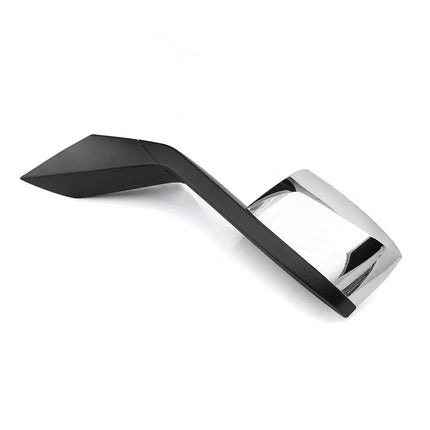 LEAVAN Chrome Hood Mirror Assembly for Volvo VNL Driver & Passenger Side W/Mounting Kit