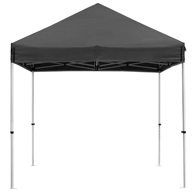 Gazebo plegable con dosel EZ Pop Up de 10 x 10 pies/negro