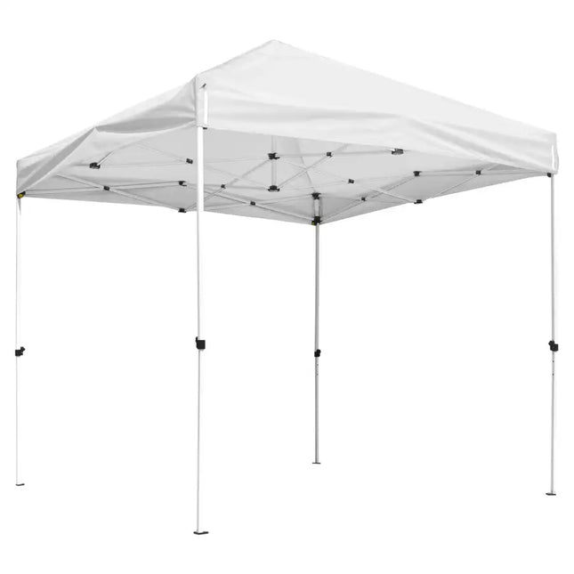 10X10ft EZ Pop Up Canopy Folding Gazebo/White