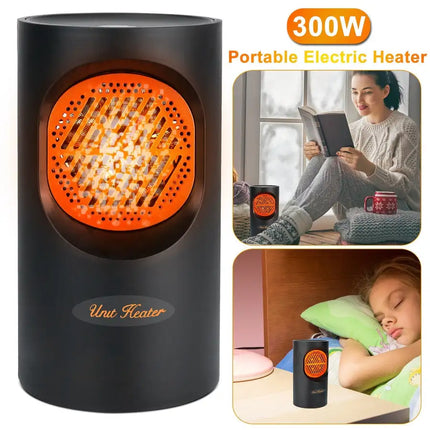 300W Portable Electric Heater